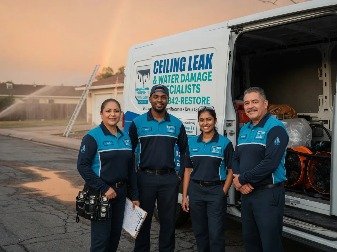 Ceiling Leak Cleanup company in Finleyville, PA